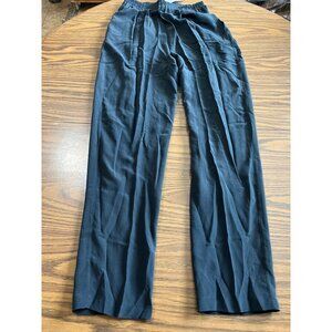 Silk Boutique black silk pants NWT size Small